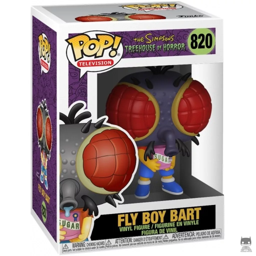 Figurine Funko POP Bart la Mouche avec boîte