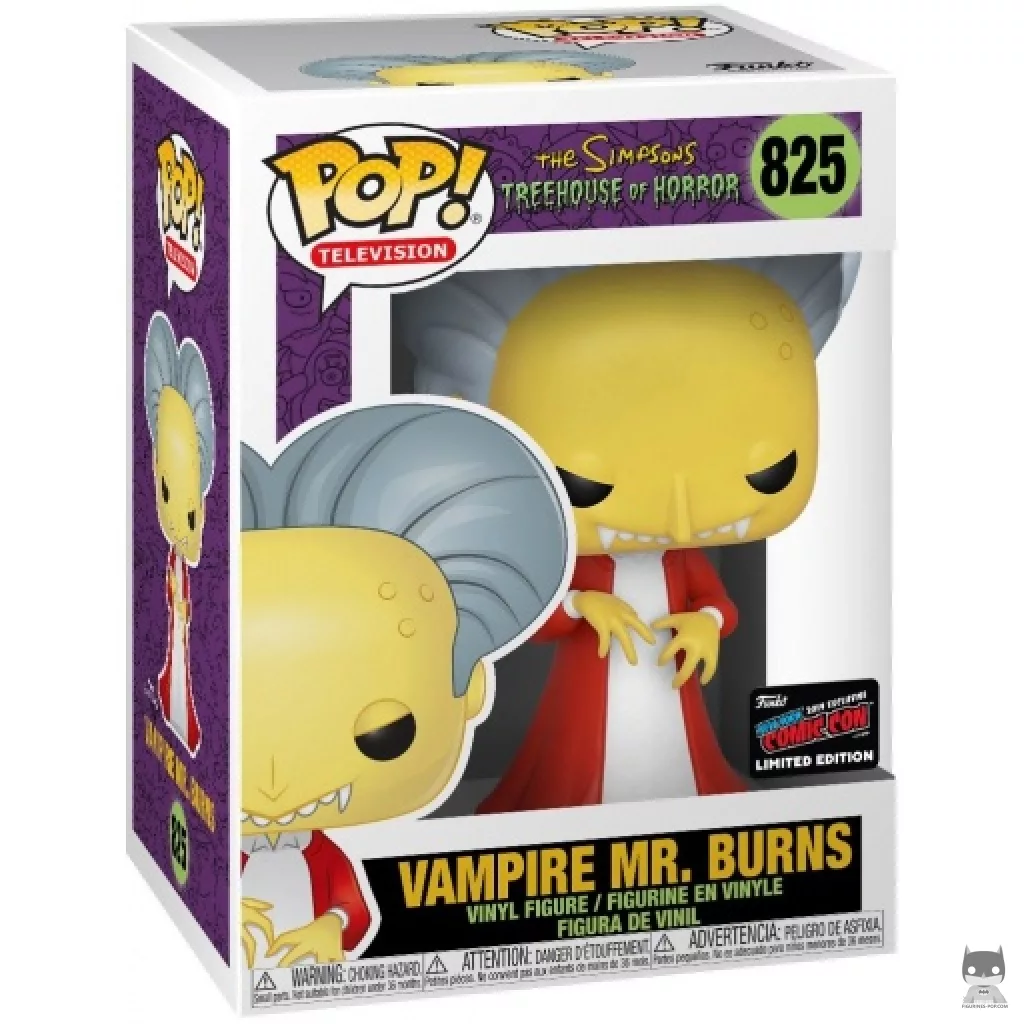 Figurine Funko POP Mr. Burns Vampire avec boîte