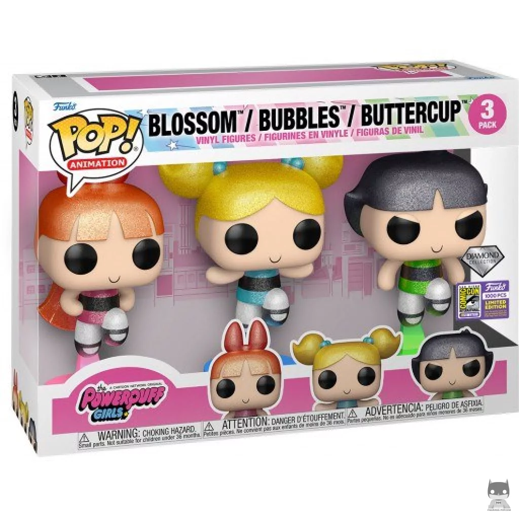 Figurine Funko POP Belle, Bulle & Rebelle (Diamond Glitter) avec boîte