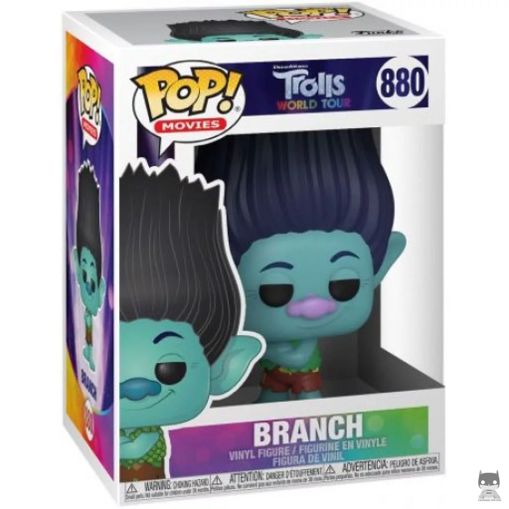 Figurine Funko POP Branch avec boîte