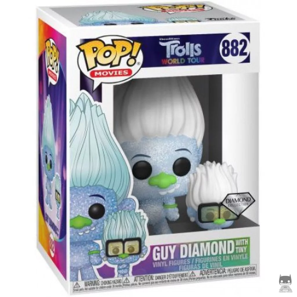 Figurine Funko POP Guy Diamond avec Tiny Diamond (Diamond Glitter) avec boîte