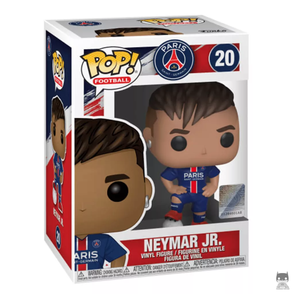 Figurine Funko POP Neymar Jr (Paris Saint-Germain) avec boîte