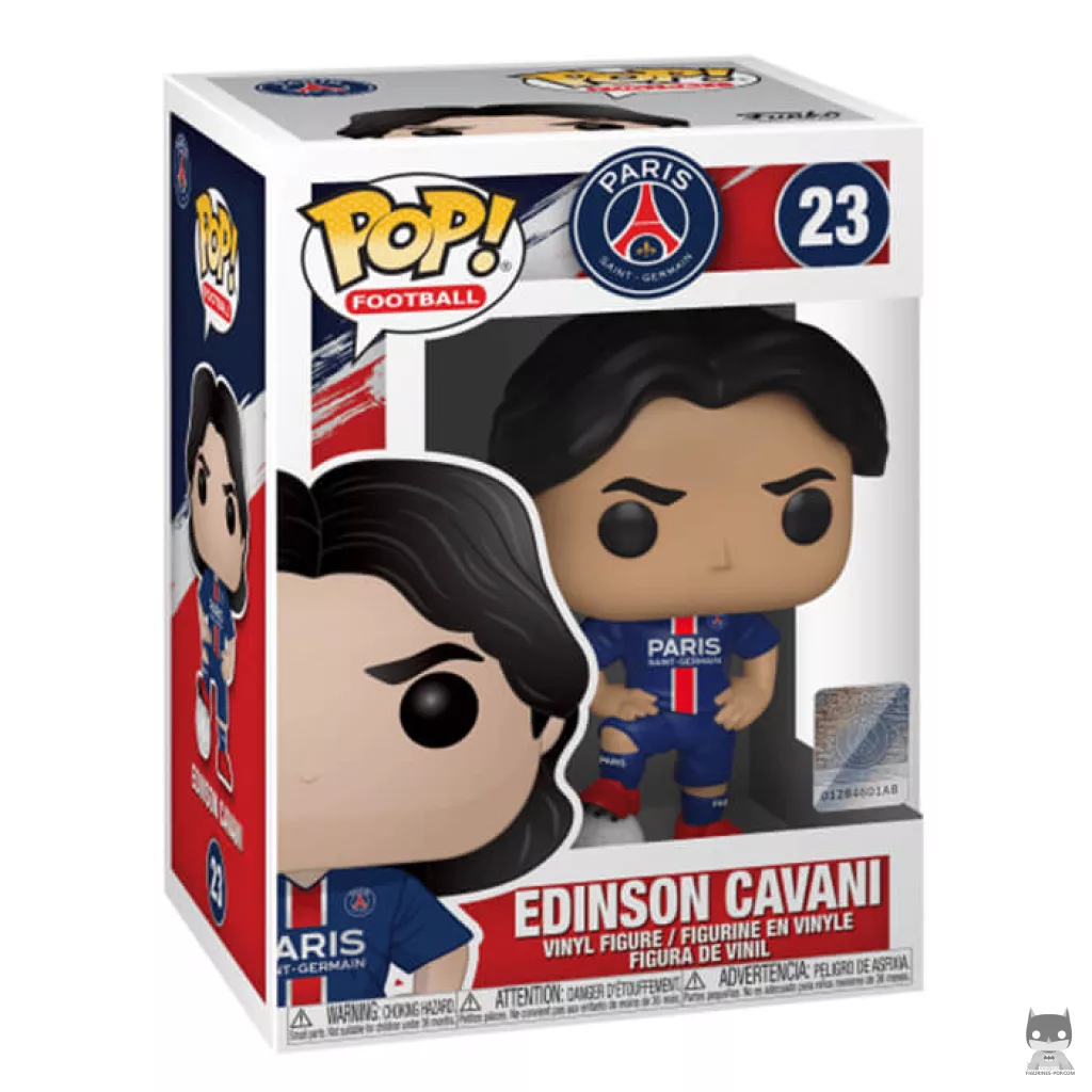 Figurine Funko POP Edinson Cavani (Paris Saint-Germain) avec boîte