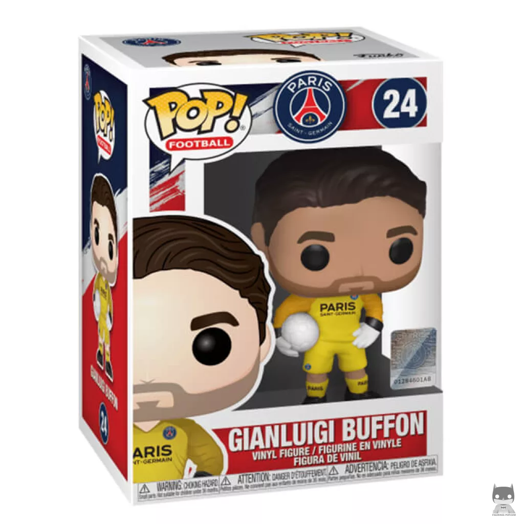 Figurine Funko POP Gianluigi Buffon (Paris Saint-Germain) avec boîte