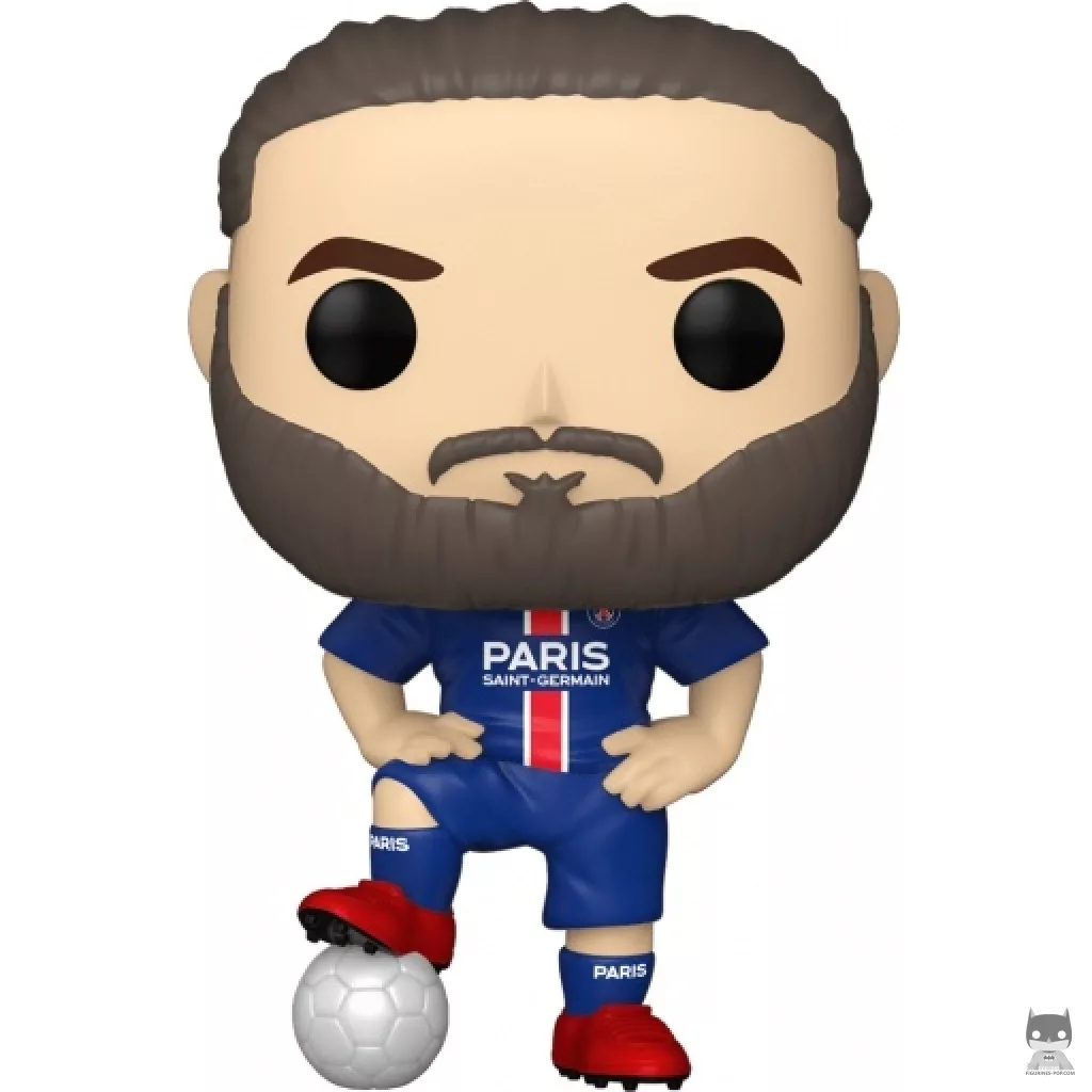 Figurine Funko POP Sergio Ramos (Paris Saint-Germain) (Ligue 1 (Championnat Français Football))