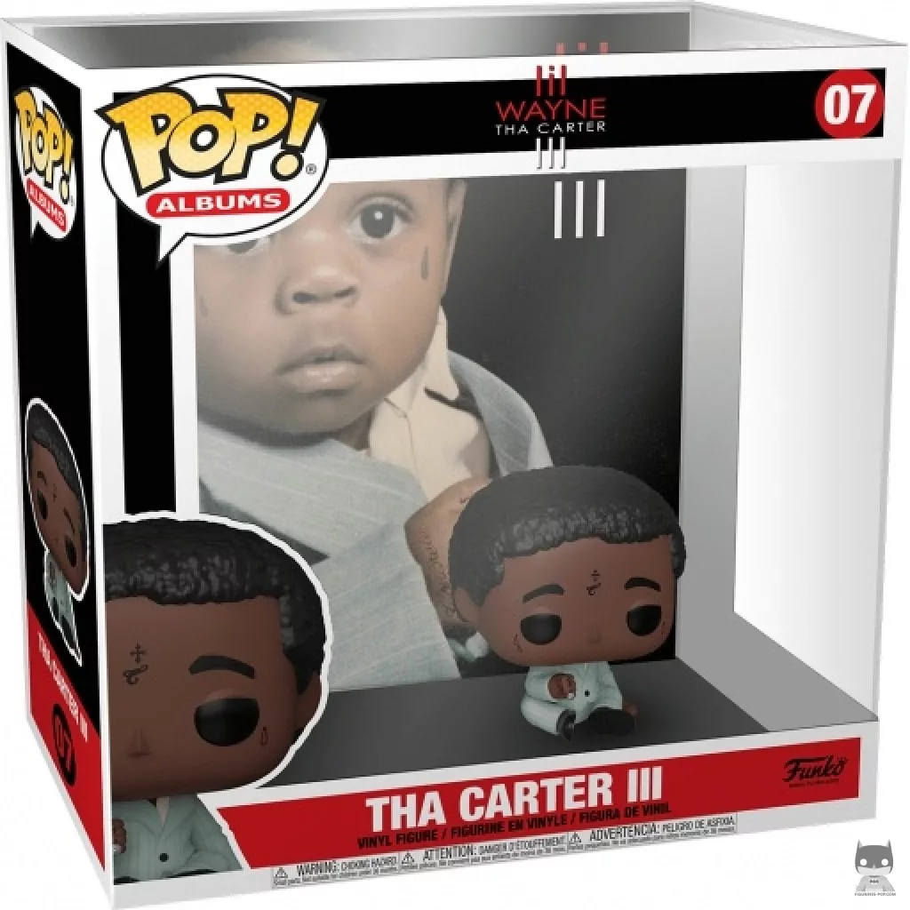 Figurine Funko POP Lil Wayne : Tha Carter III avec boîte