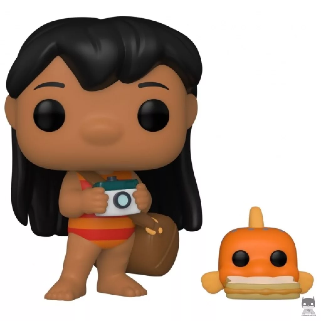 Figurine Funko POP Lilo avec Pudge (Lilo and Stitch)