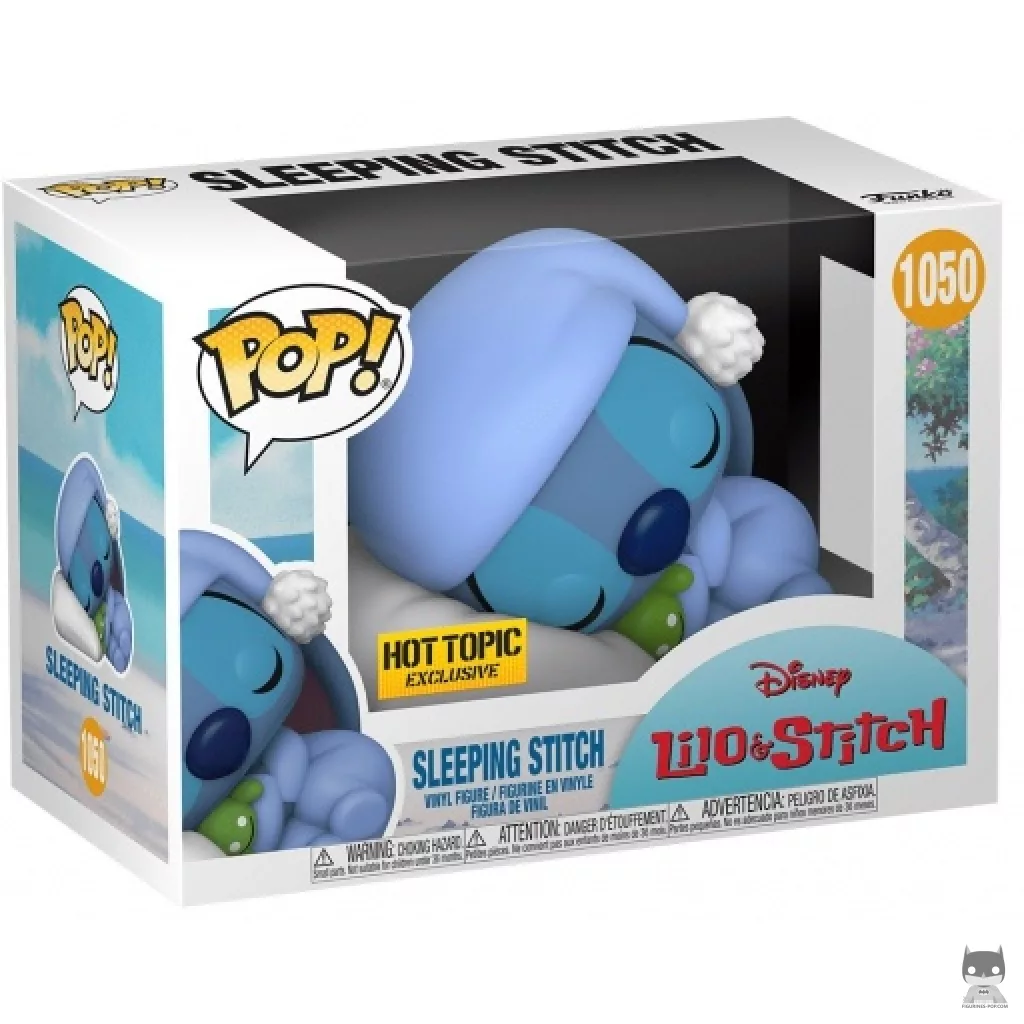 Figurine Funko POP Stitch Dormant avec boîte