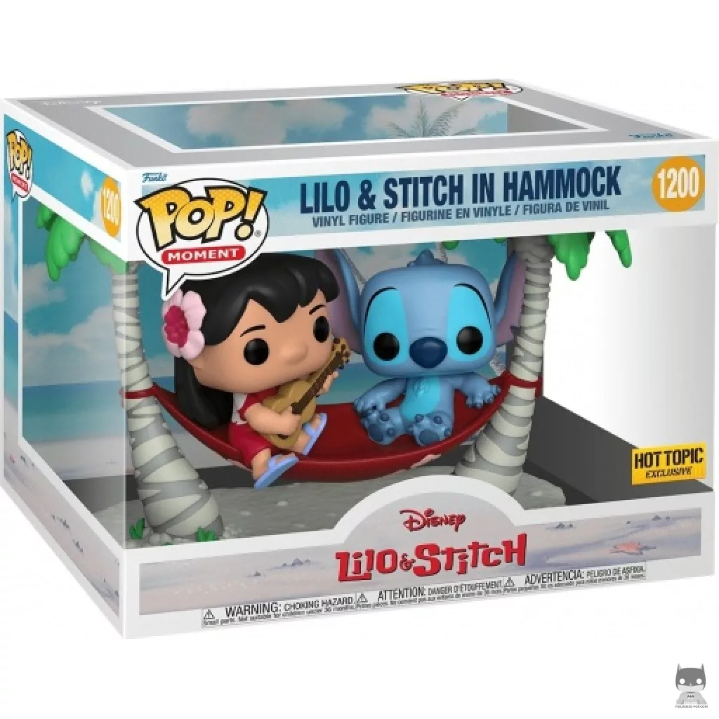 Figurine Funko POP Lilo & Stitch dans le Hamac avec boîte