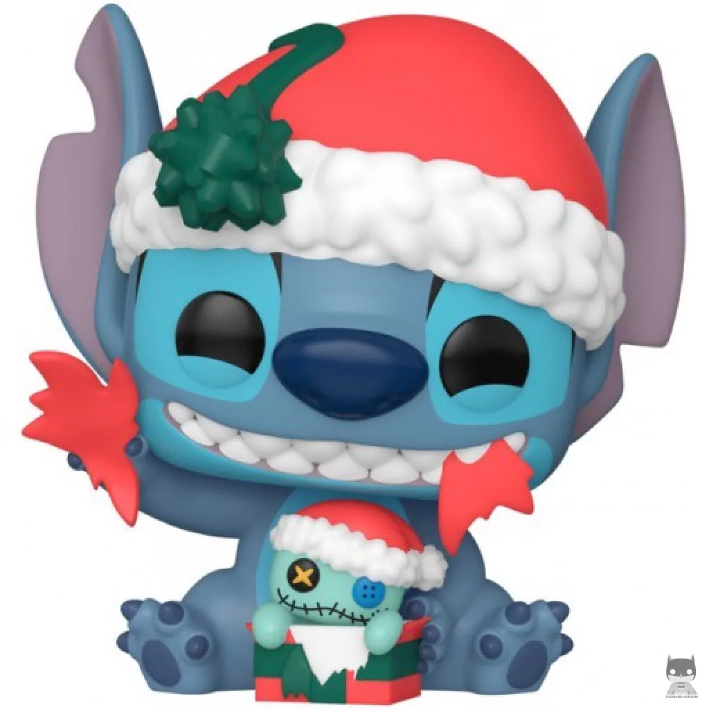 Figurine Funko POP Stitch Déballe son Cadeau (Lilo and Stitch)