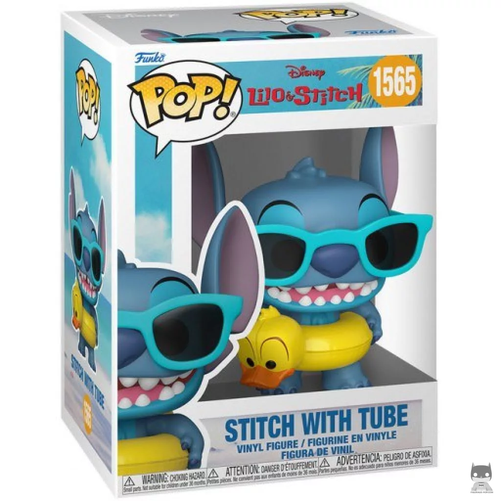 Figurine Funko POP Stitch avec Bouée avec boîte