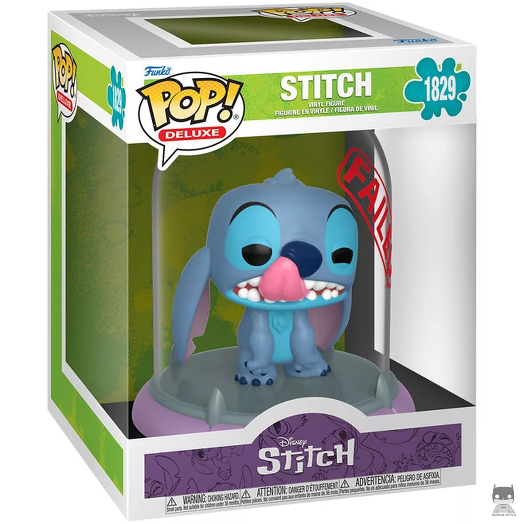 Figurine Funko POP Stitch (Capsule de confinement) avec boîte