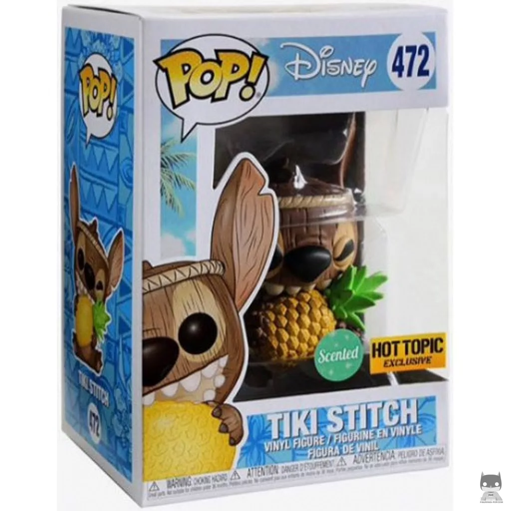 Figurine Funko POP Tiki Stitch avec boîte