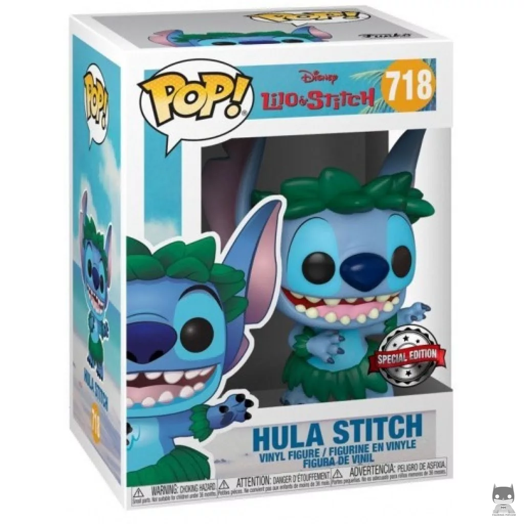 Figurine Funko POP Stitch Hula avec boîte
