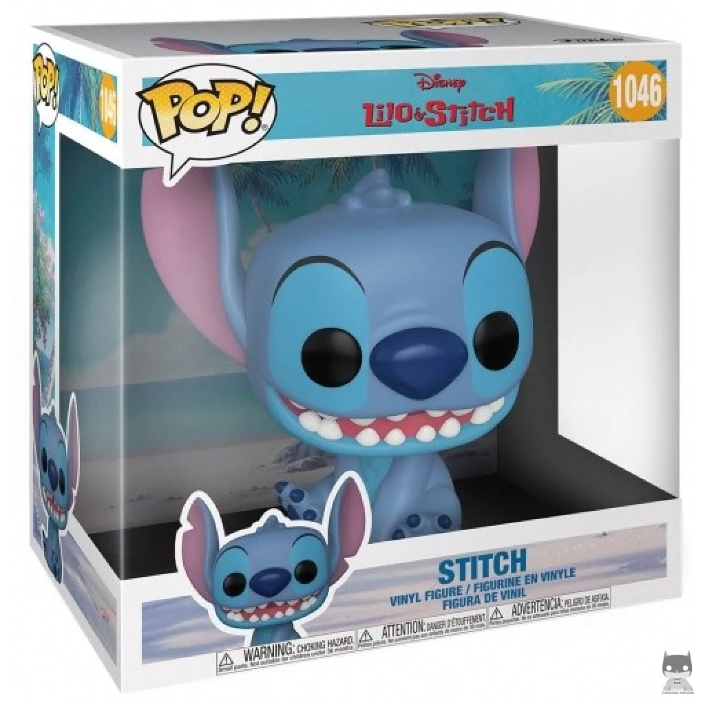 Figurine Funko POP Stitch (Supersized) avec boîte