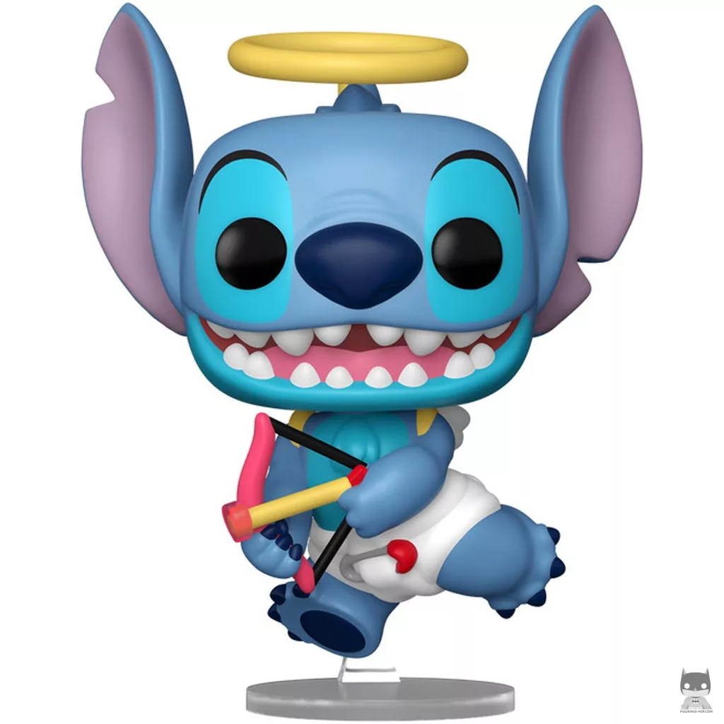Figurine Funko POP Stitch (Saint-Valentin) (Flocked) (Lilo et Stitch)