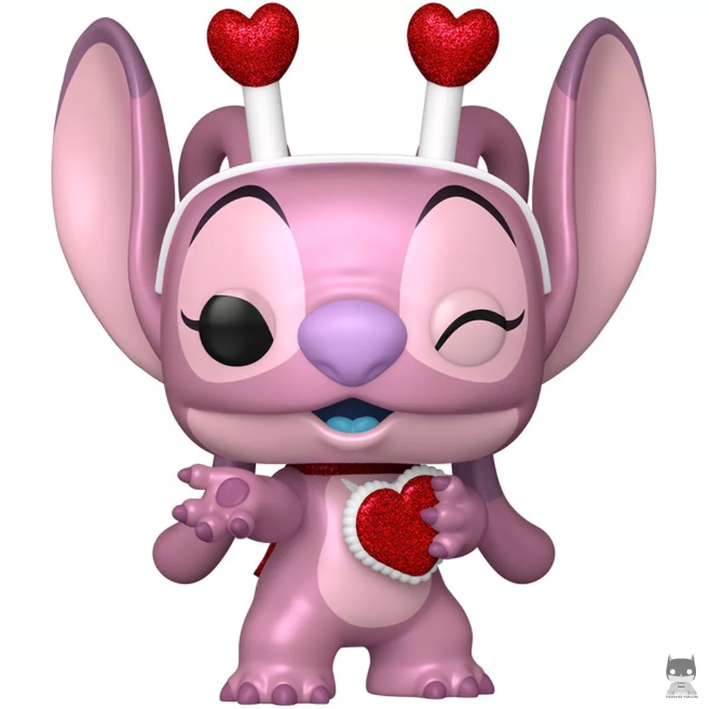 Figurine Funko POP Angel (Saint-Valentin) (Glitter & Pearlescent) (Lilo et Stitch)