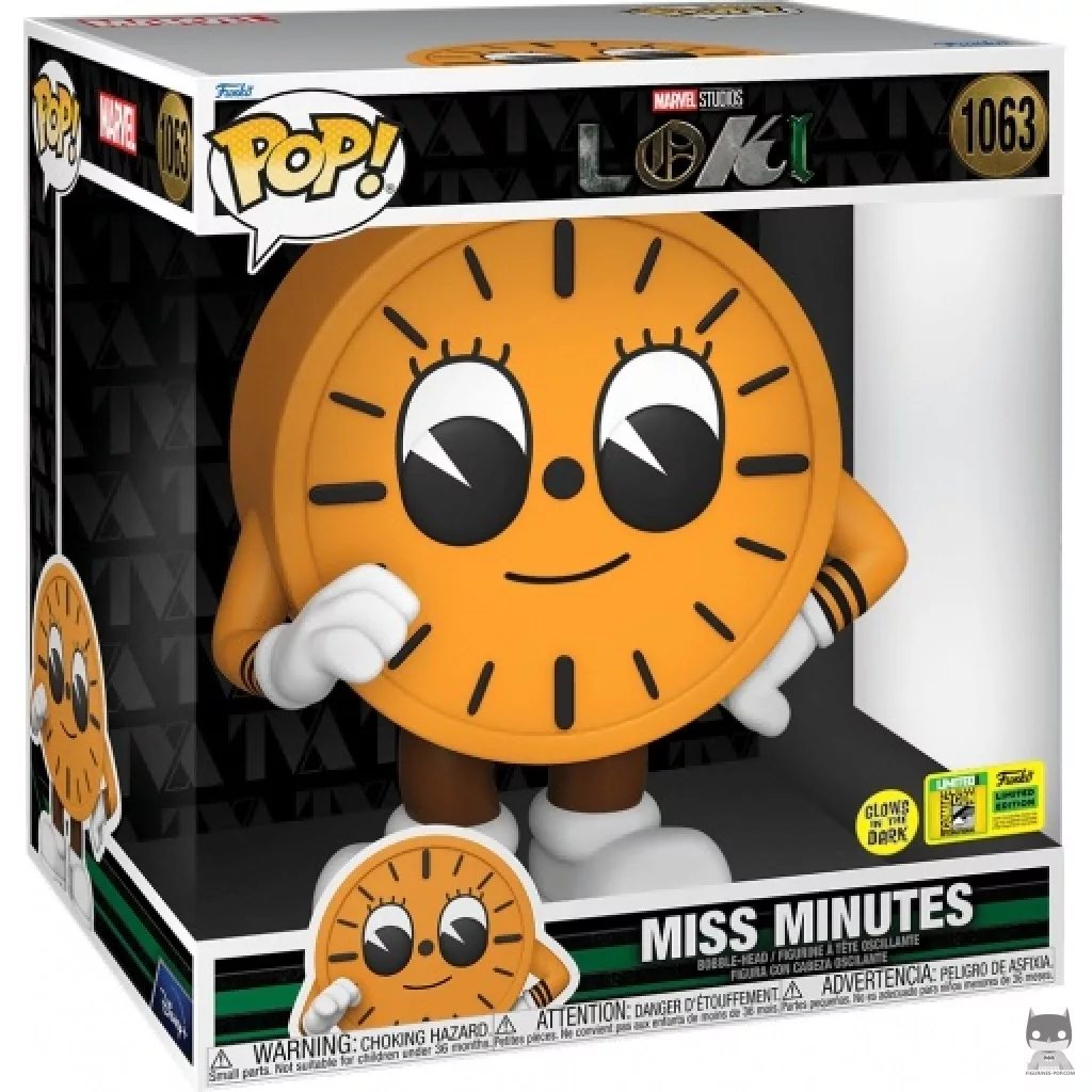 Figurine Funko POP Miss Minutes (Supersized) avec boîte