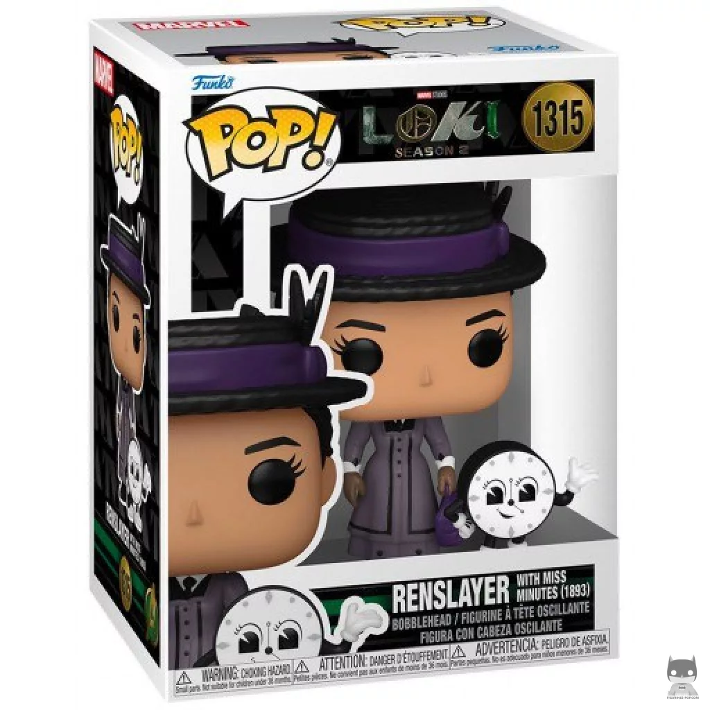 Figurine Funko POP Renslayer avec Miss Minutes (1893) avec boîte