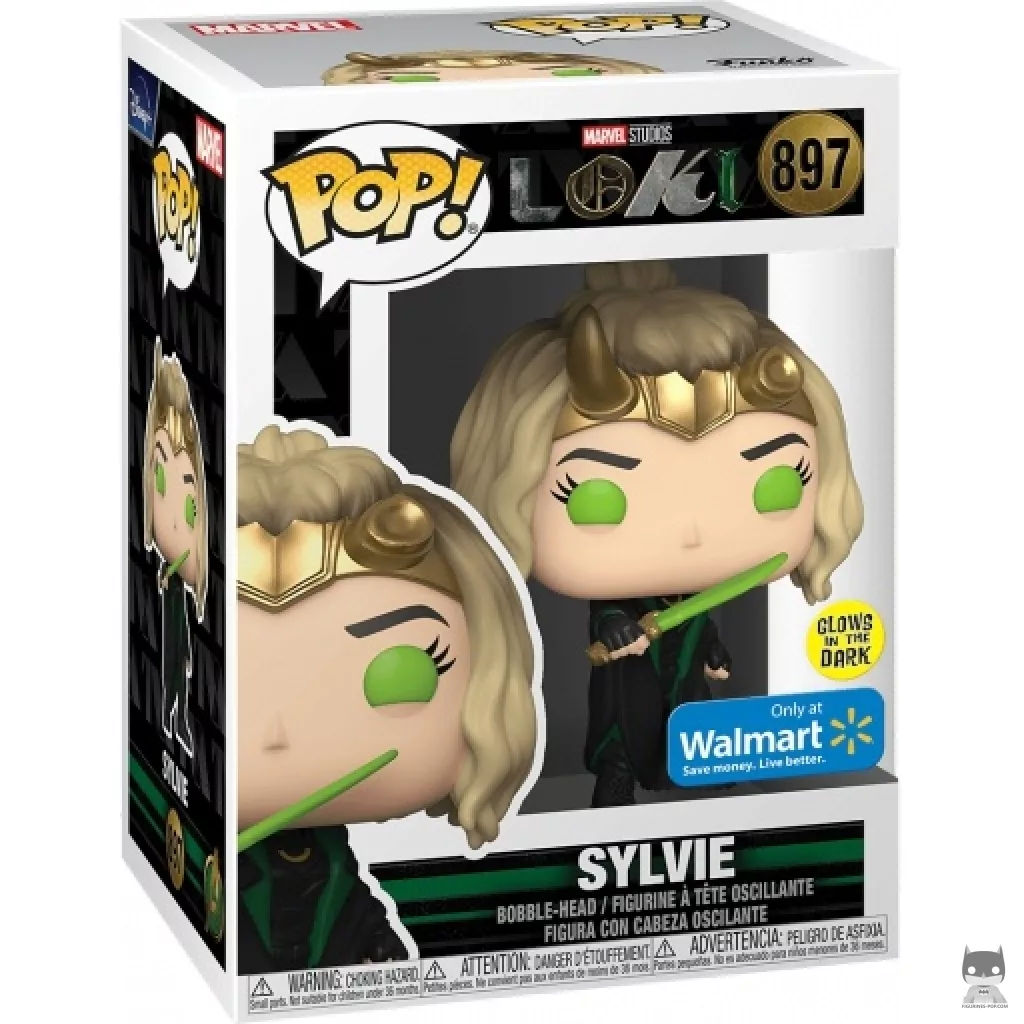 Figurine Funko POP Sylvie (Glow in the Dark) avec boîte