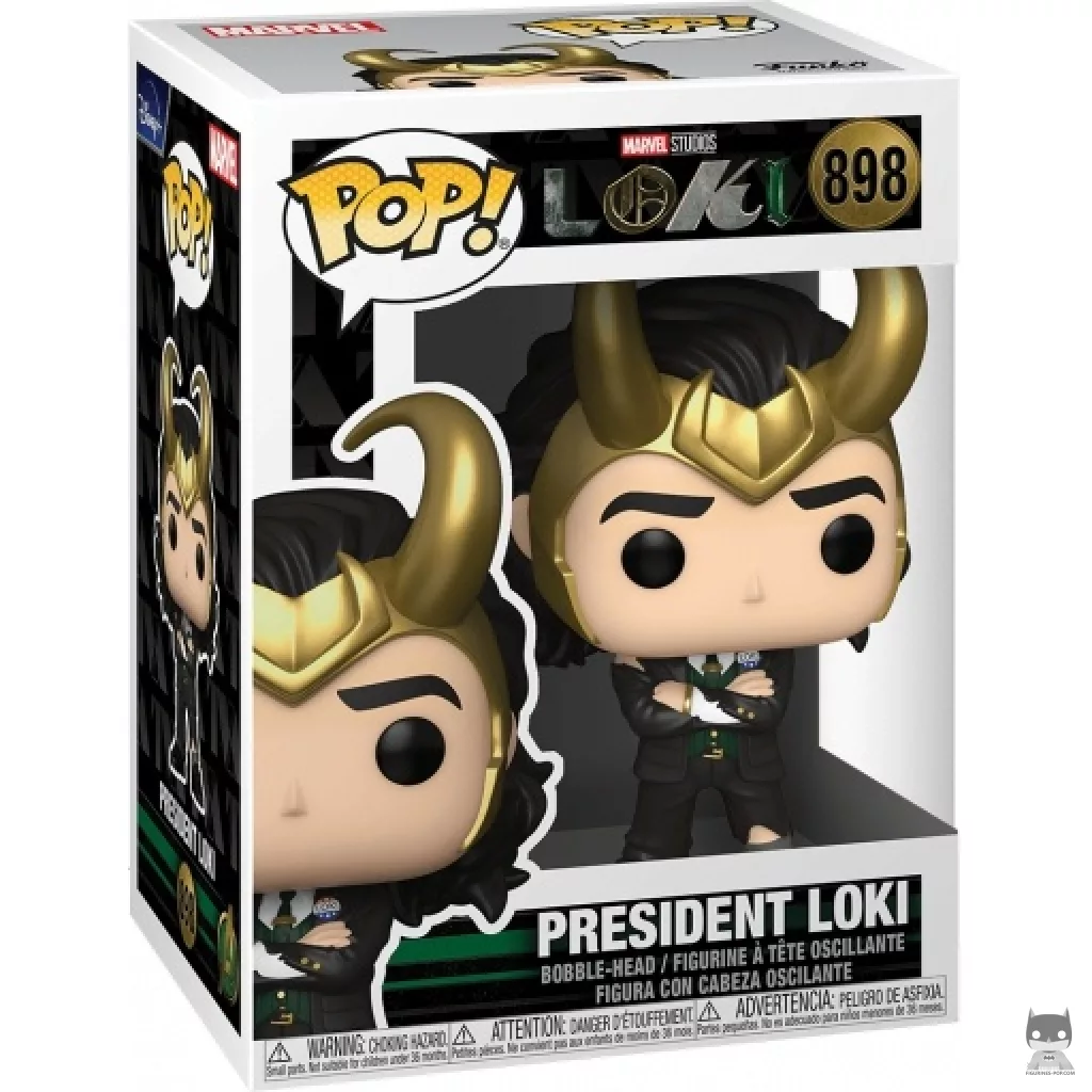 Figurine Funko POP Président Loki avec boîte
