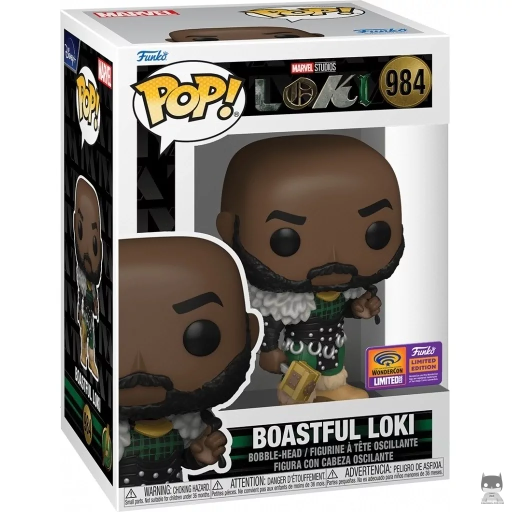 Figurine Funko POP Boastful Loki avec boîte