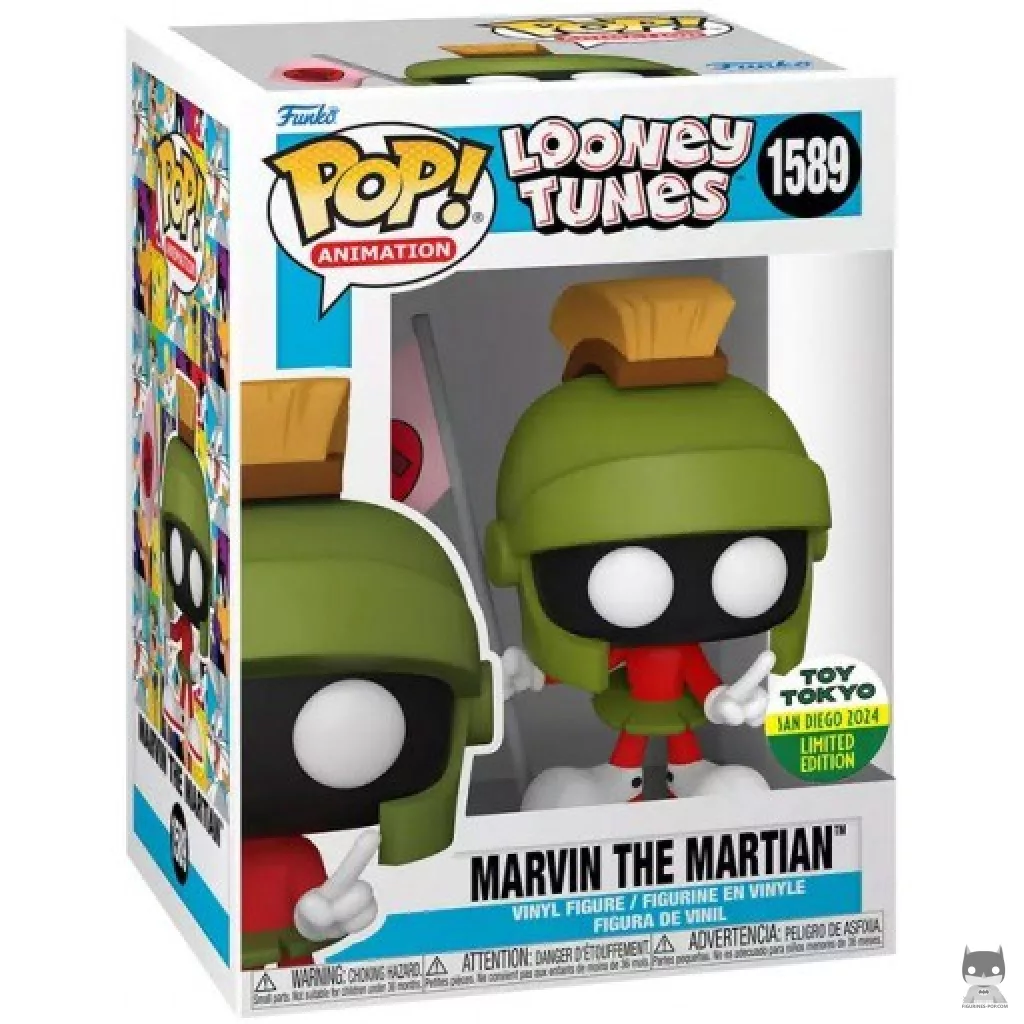 Figurine Funko POP Marvin le Martien avec boîte