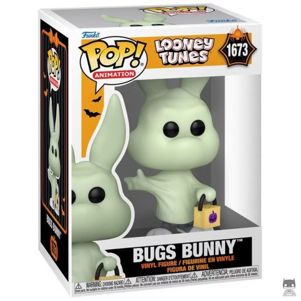 Figurine Funko POP Bugs Bunny (En Fantôme) avec boîte