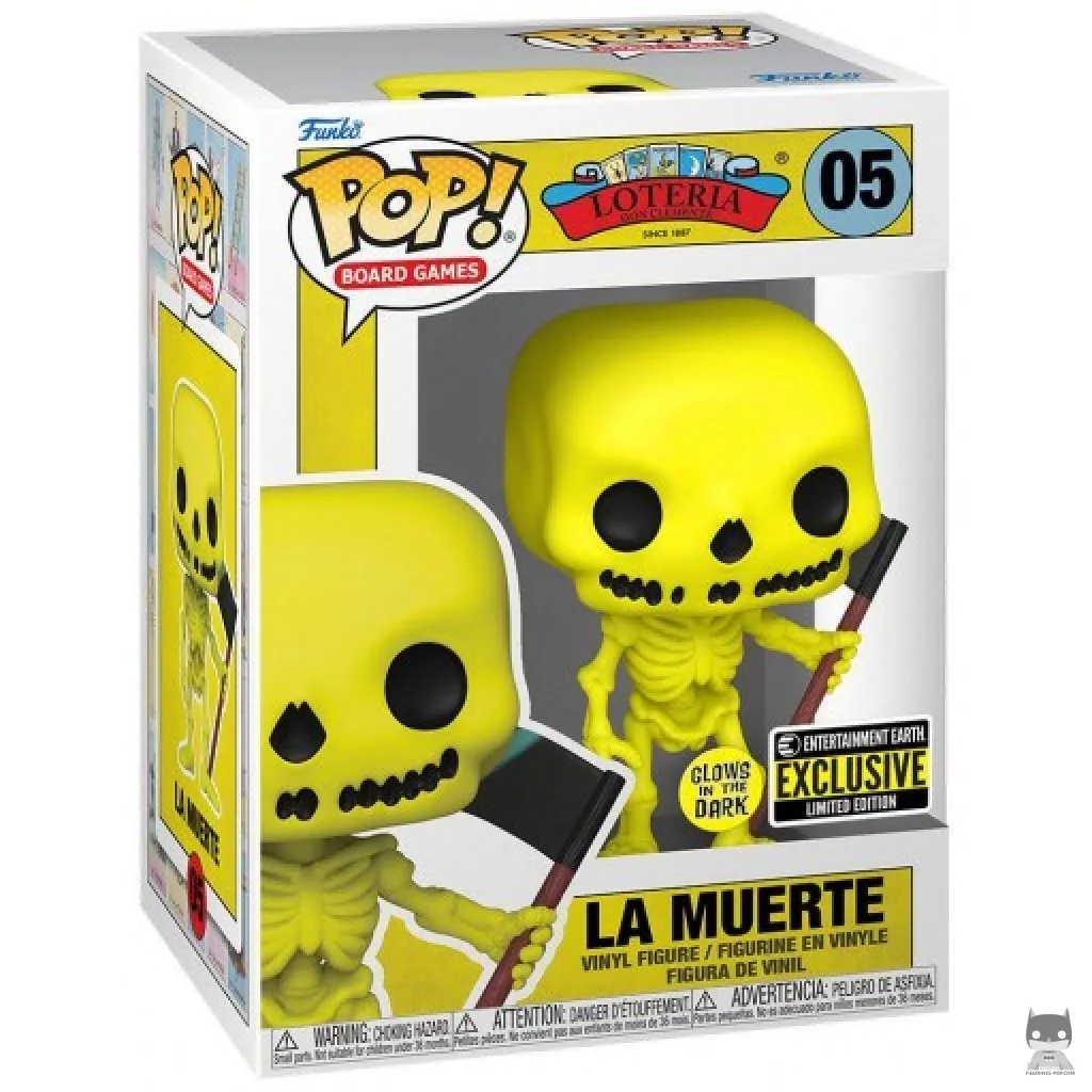 Figurine Funko POP La Mort (Glow in the Dark) avec boîte