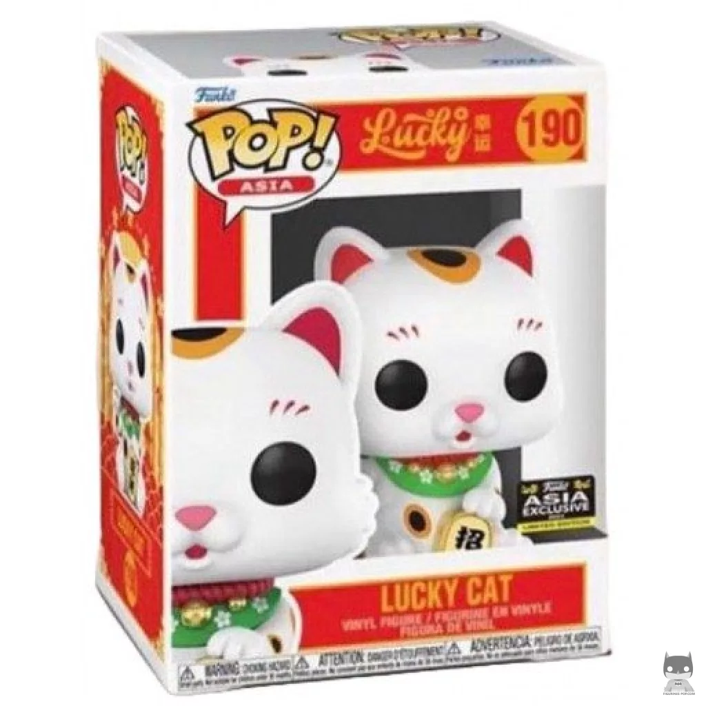 Figurine Funko POP Chat Chanceux avec boîte
