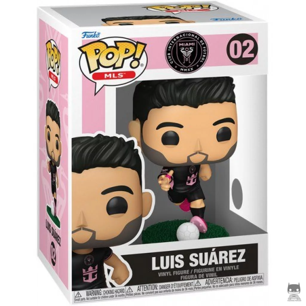 Figurine Funko POP Luis Suárez (Major League Soccer (USA Football League)) avec boîte