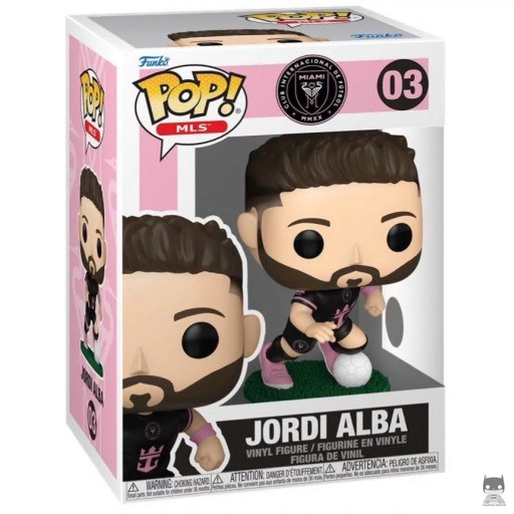 Figurine Funko POP Jordi Alba (Major League Soccer (USA Football League)) avec boîte