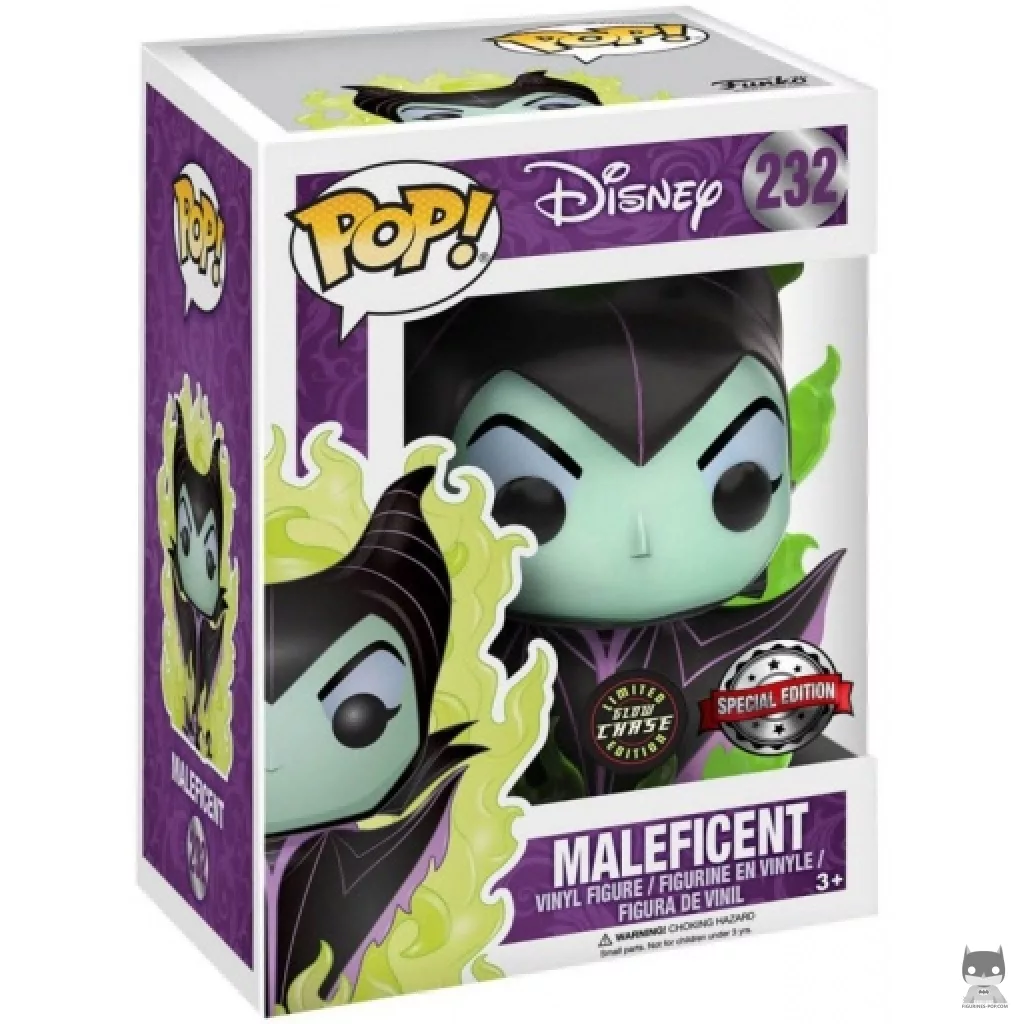 Figurine Funko POP Maléfique (Chase) avec boîte