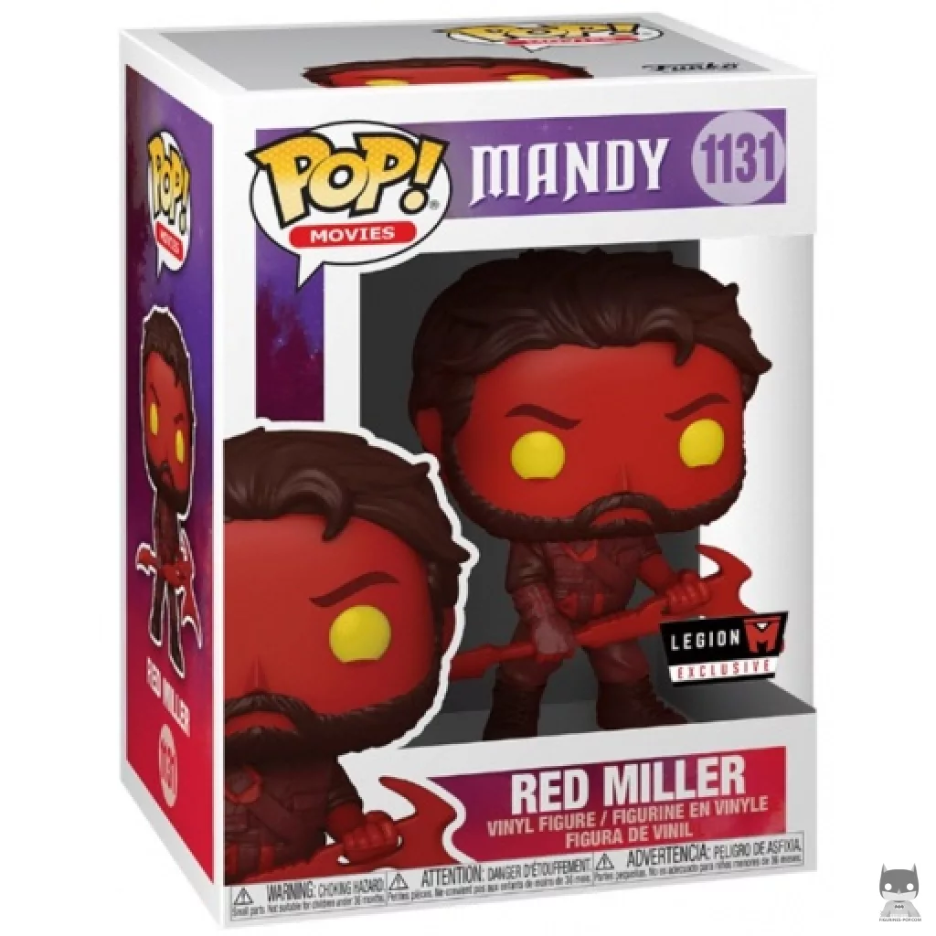 Figurine Funko POP Red Miller avec boîte