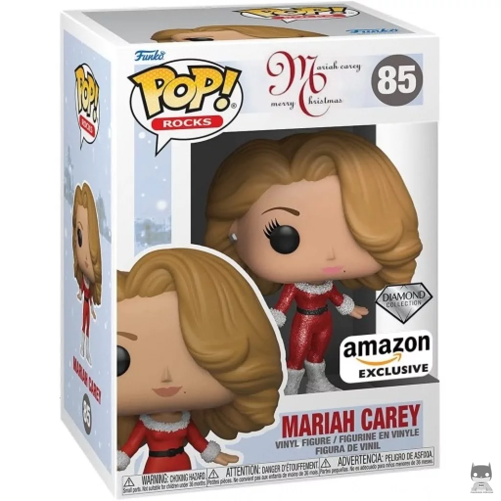 Figurine Funko POP Mariah Carey Noël (Diamond Glitter) avec boîte