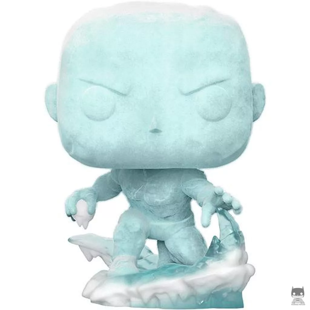 Figurine Funko POP Iceman (Flocked) (Marvel 80 Ans)