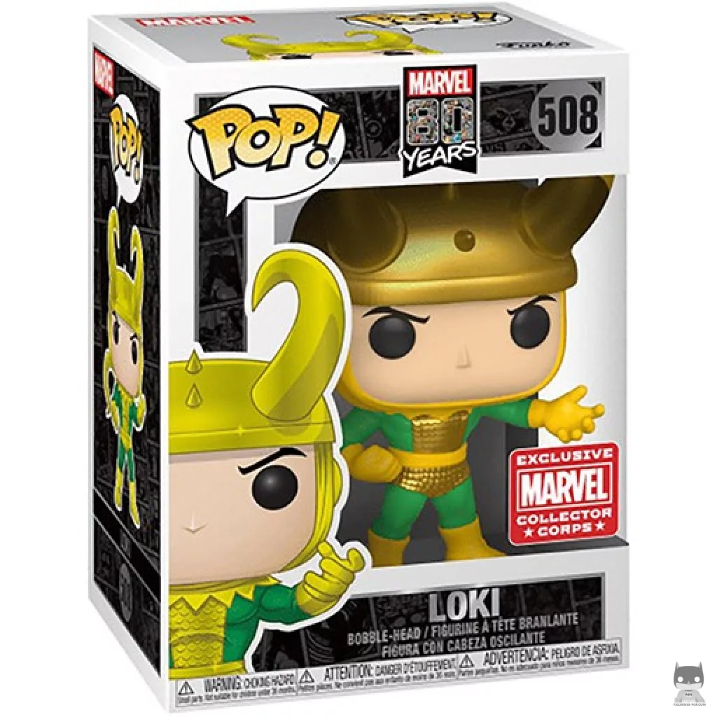 Figurine Funko POP Loki avec boîte