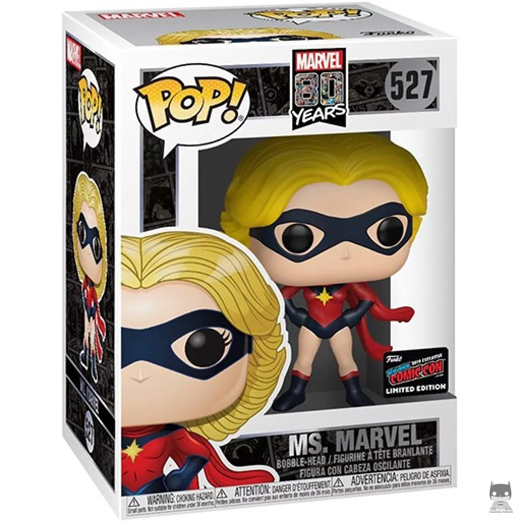 Figurine Funko POP Ms. Marvel avec boîte