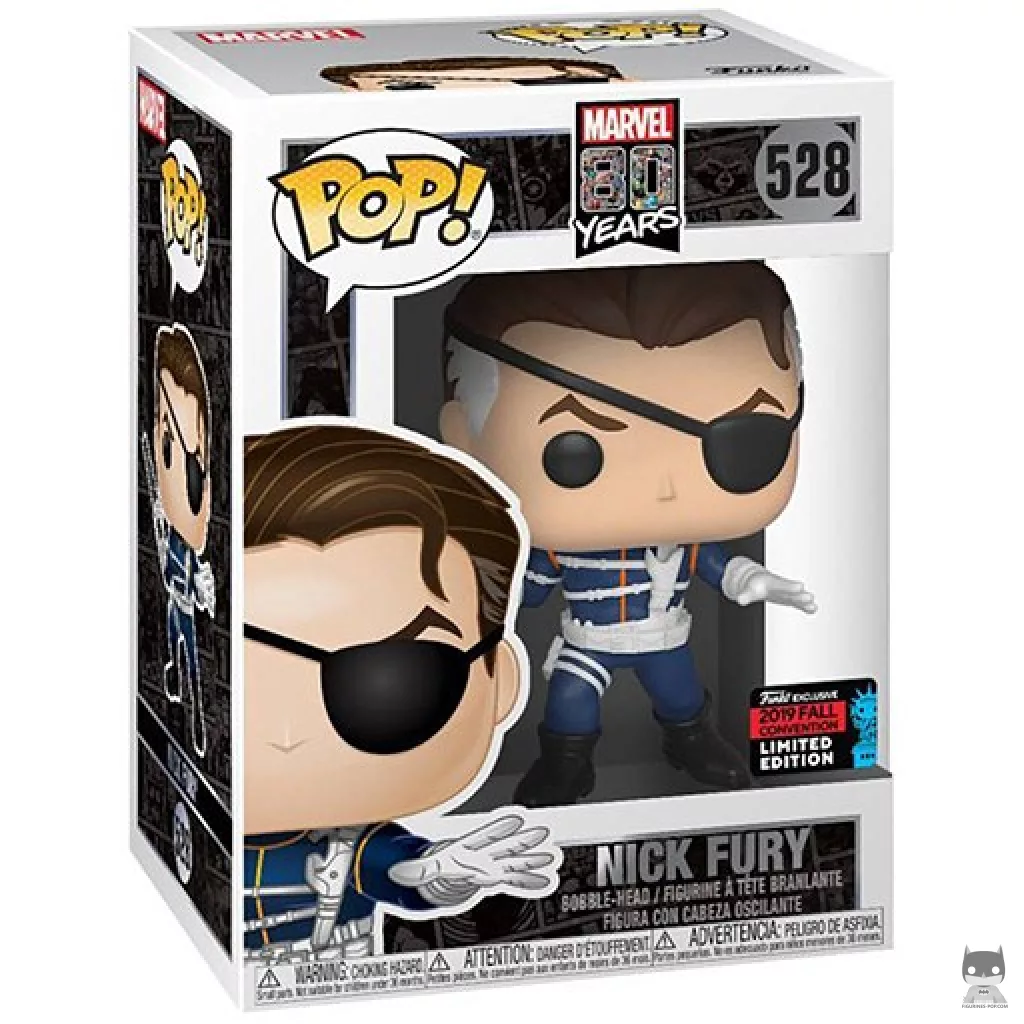 Figurine Funko POP Nick Fury avec boîte