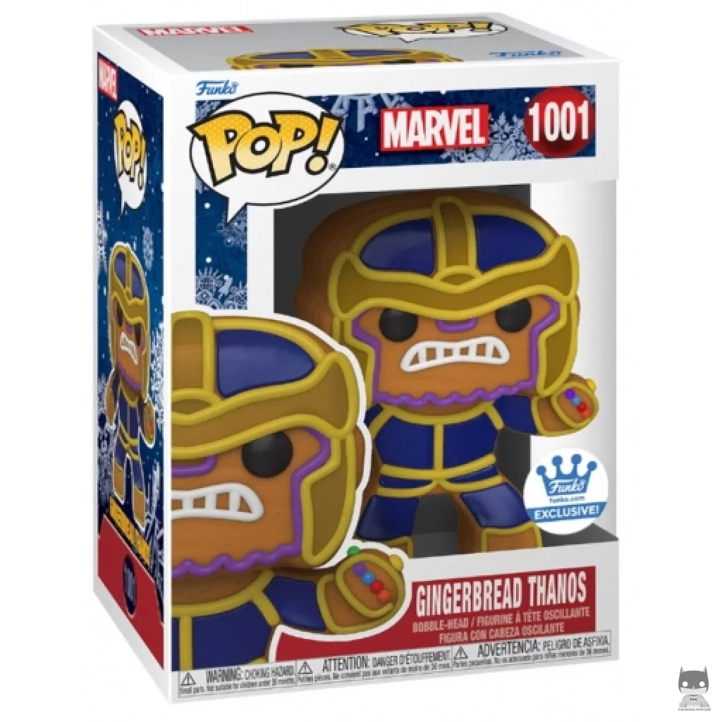Figurine Funko POP Thanos Pain d'Epices avec boîte