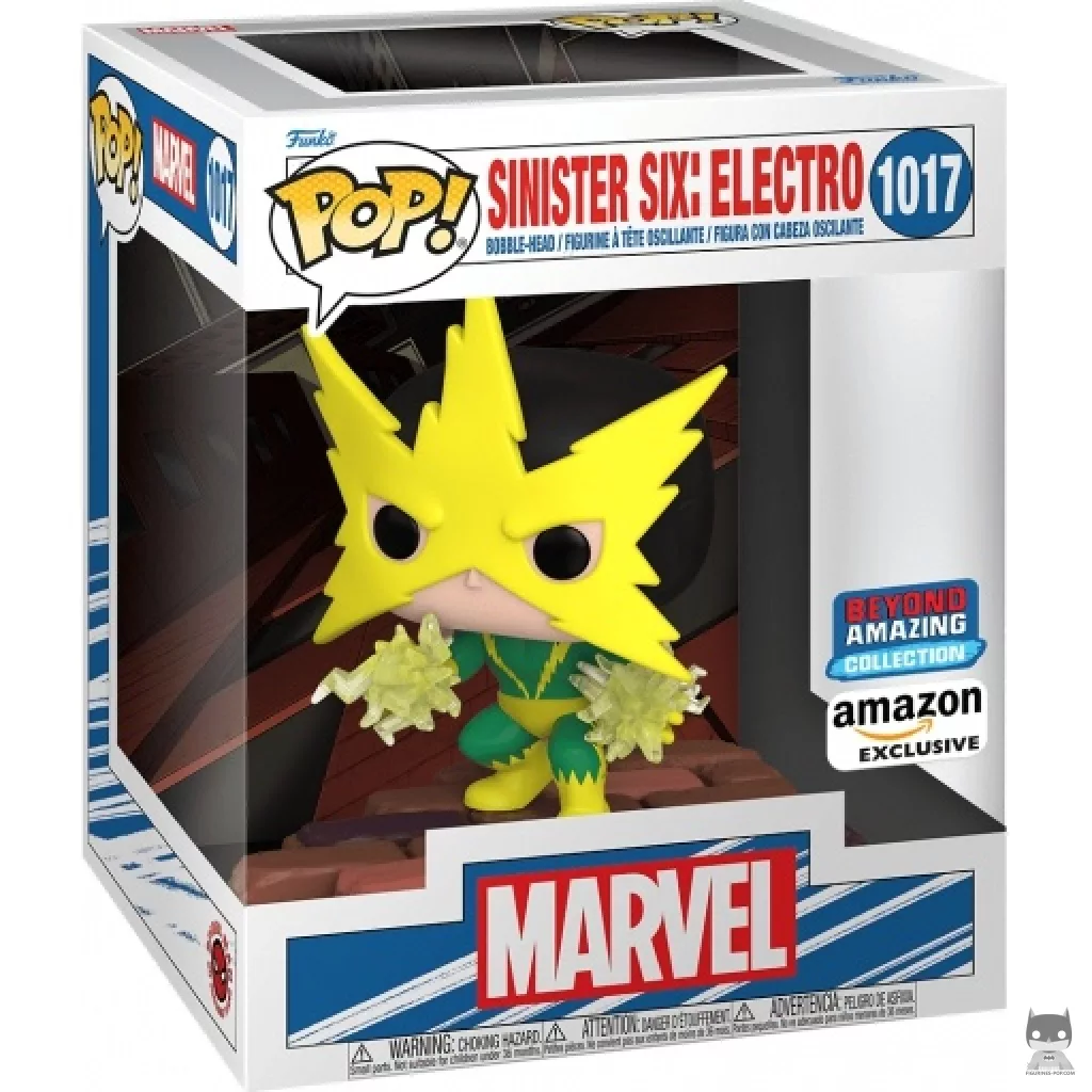Figurine Funko POP Sinister Six : Electro avec boîte