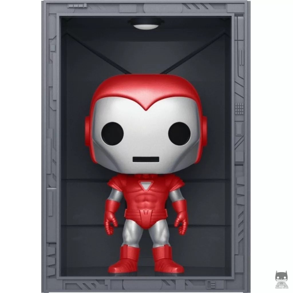 Figurine Funko POP Hall of Armor : Iron Man Model 8 Silver Centurion (Metallic) (Marvel Comics)