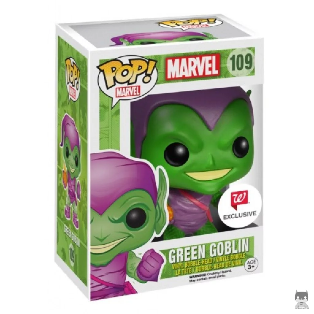 Figurine Funko POP Bouffon Vert (Chase) avec boîte