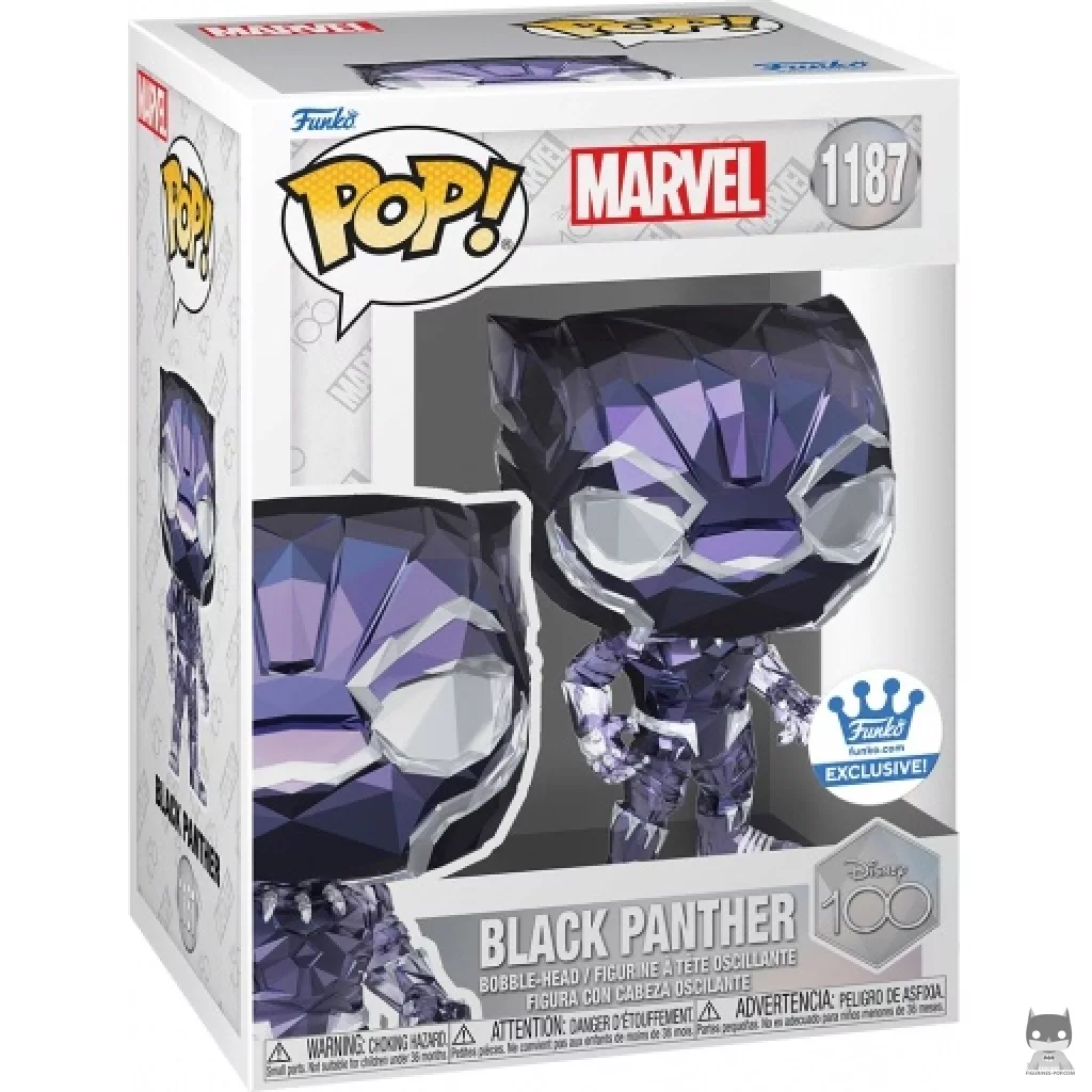 Figurine Funko POP Black Panther (Facet) avec boîte