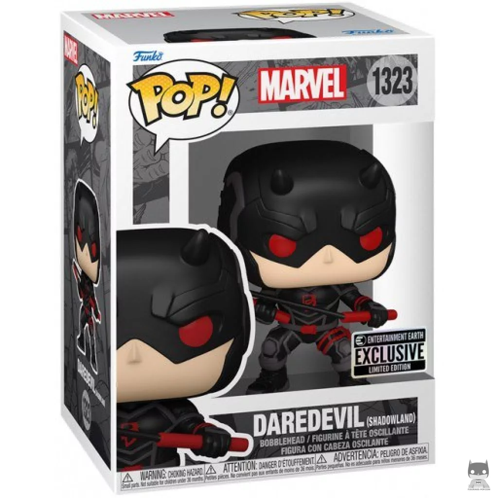 Figurine Funko POP Daredevil (Shadowland) avec boîte