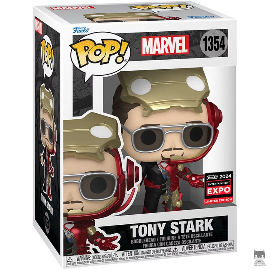 Figurine Funko POP Tony Stark redevient Iron Man avec boîte