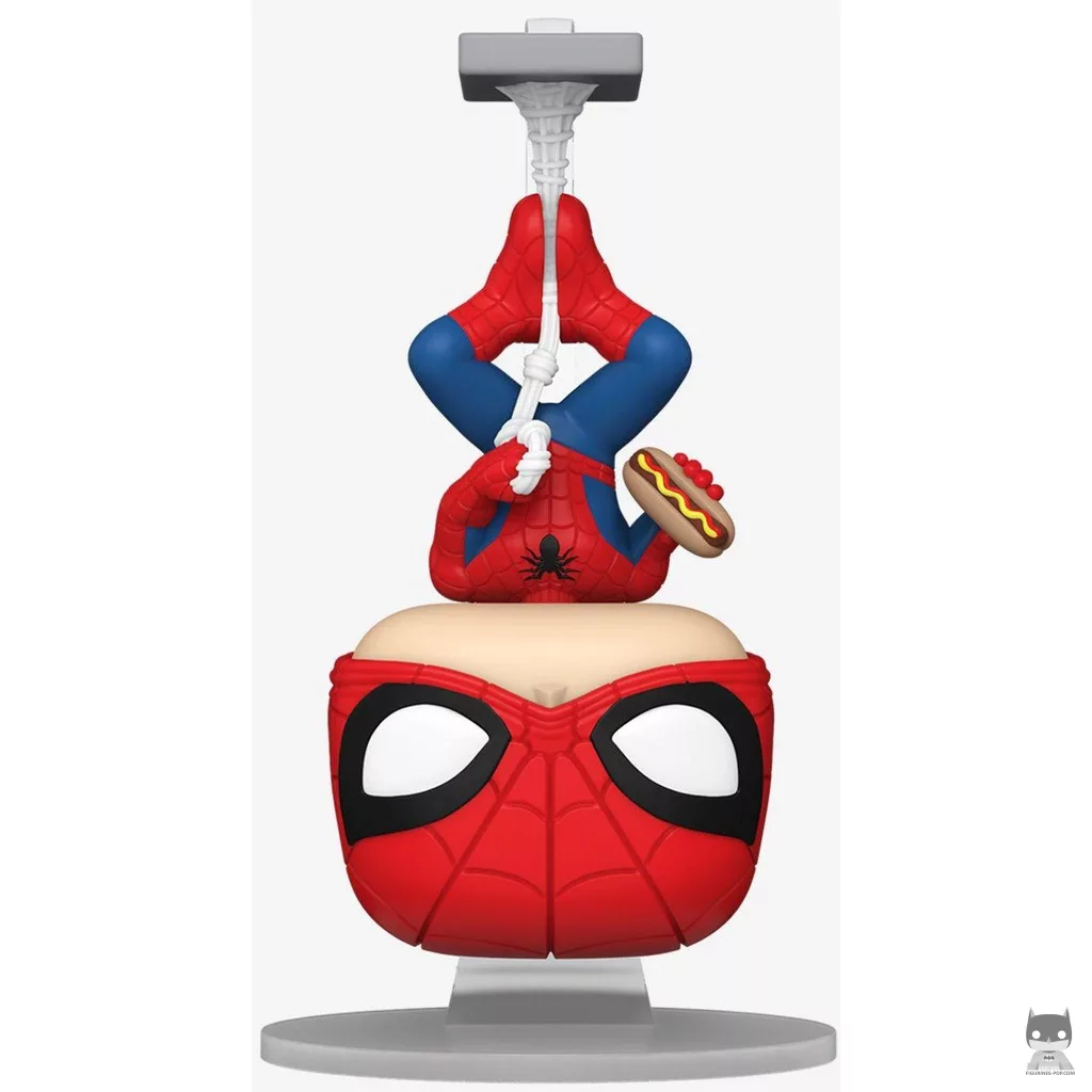 Figurine Funko POP Spider-Man avec hot-dog (Marvel Comics)