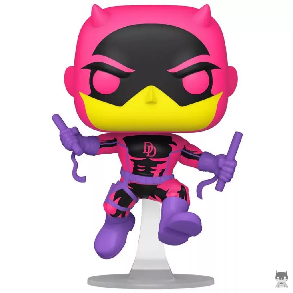Figurine Funko POP Daredevil (Classique (Black Light) (Marvel Comics)