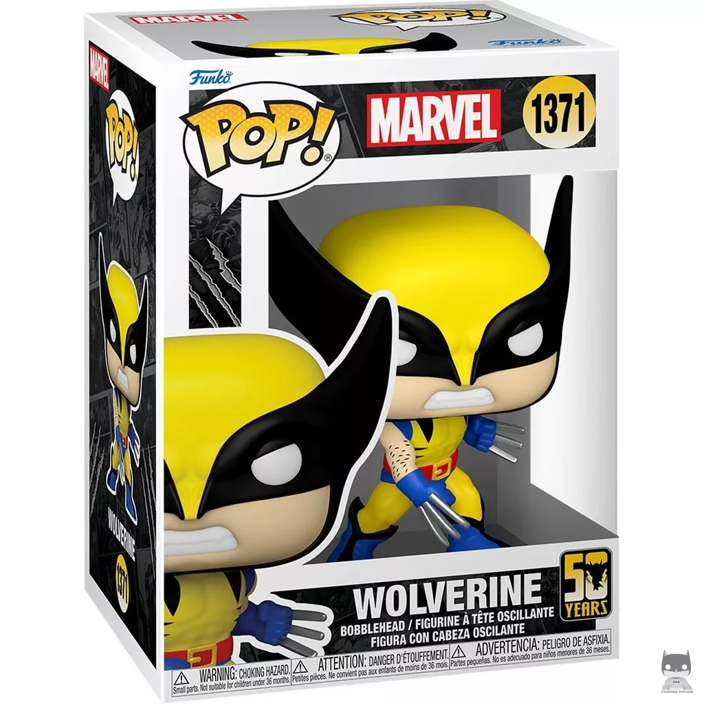 Figurine Funko POP Wolverine (Costume classique) avec boîte