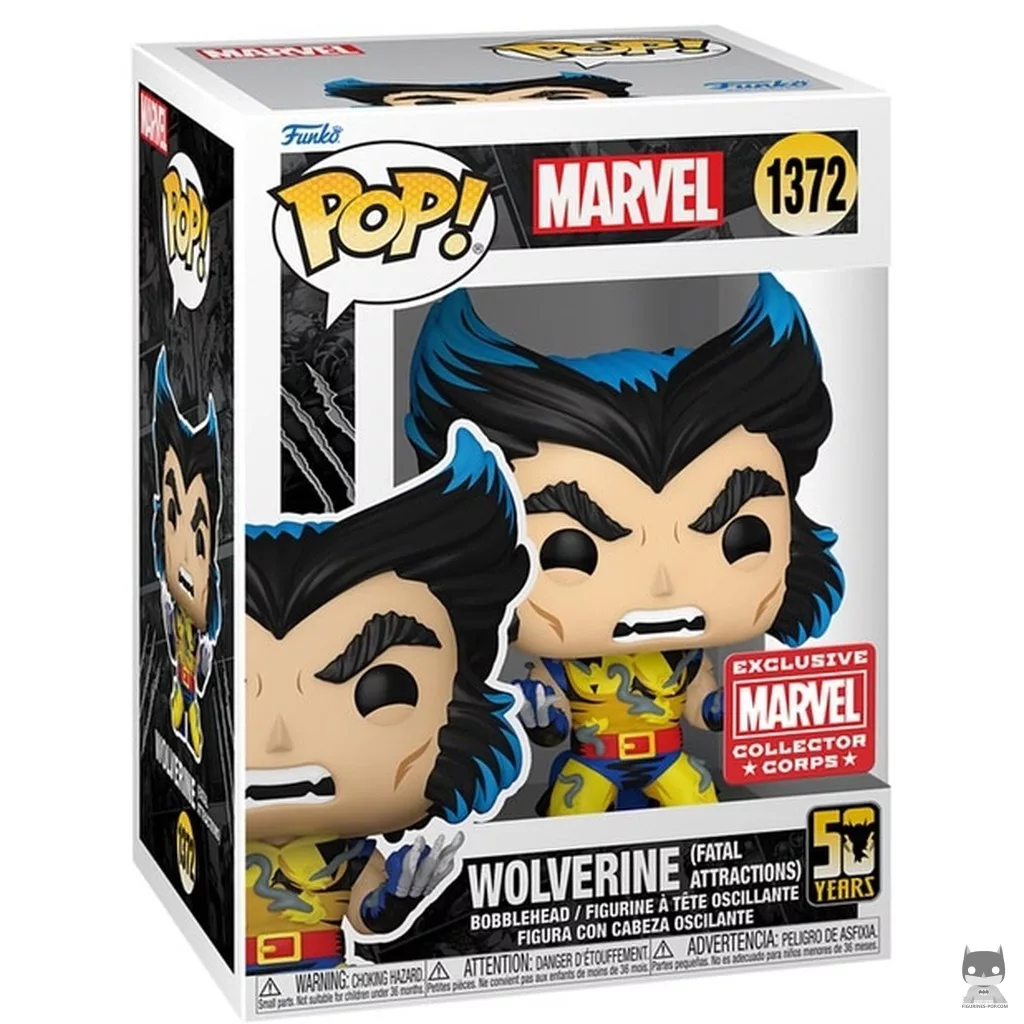 Figurine Funko POP Wolverine (Fatal Attractions) avec boîte